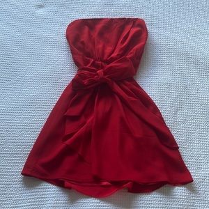 Express Strapless Dress